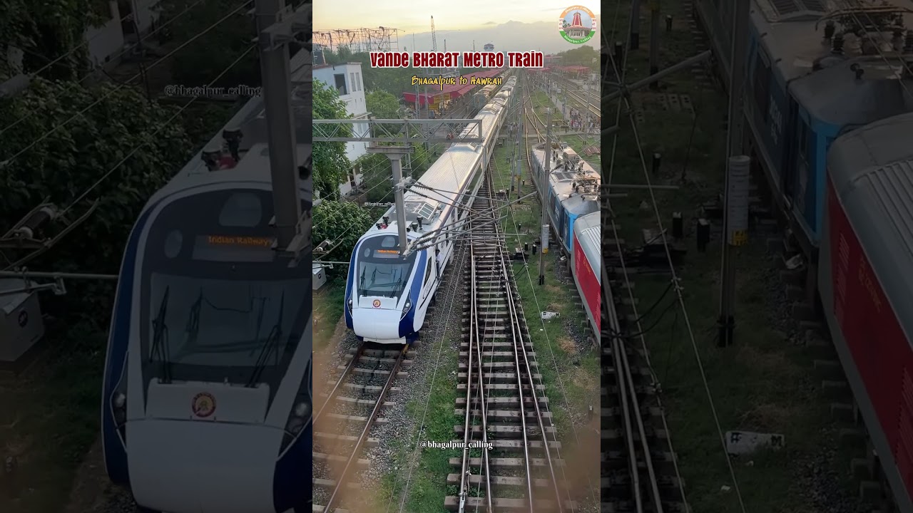 Vande Bharat: Bhagalpur to Howrah 🚄