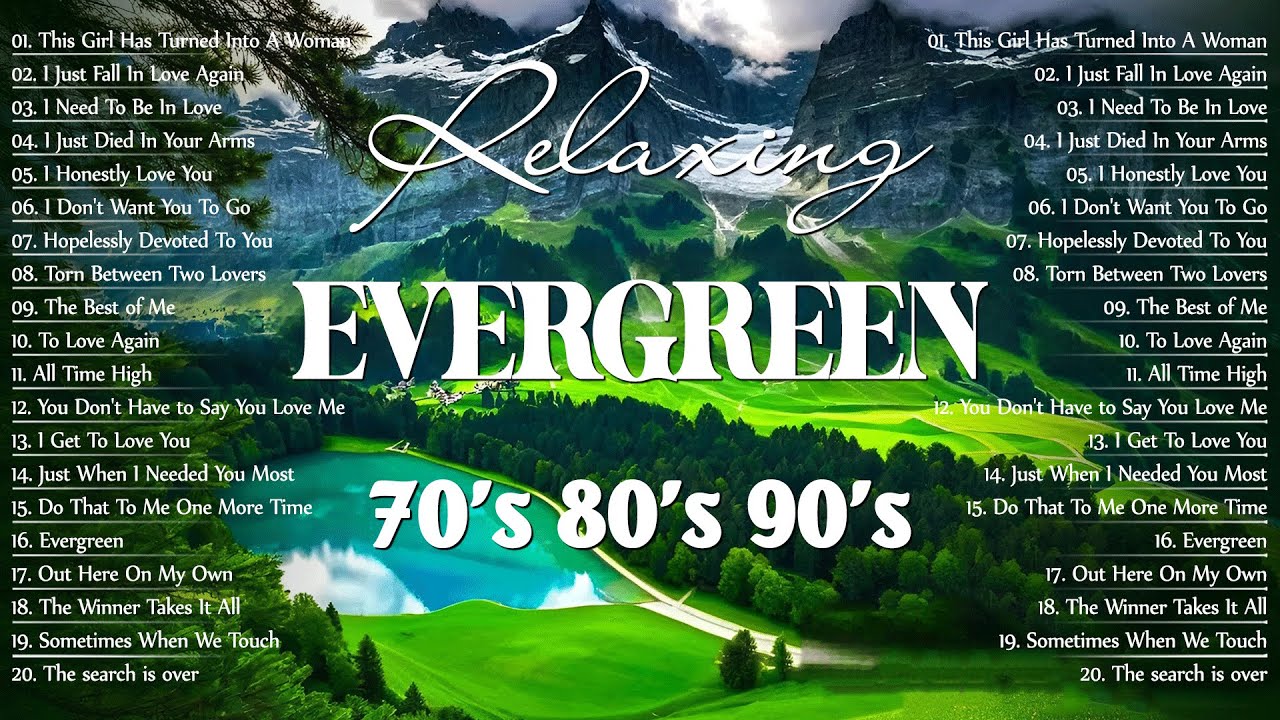 Greatest Relaxing Evergreen Love Songs 80's 90's 💟Best Romantic Cruisin Love Songs Of All Time