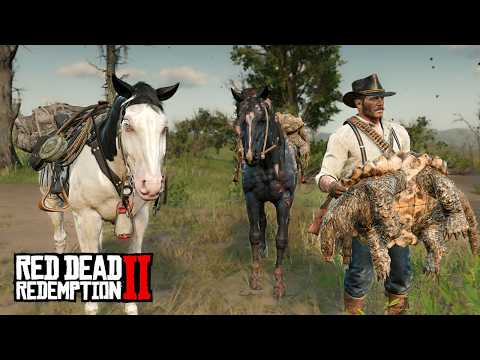 MODO REALISTA - O RECOMEÇO NO OESTE #TP1 #EP11 - RED DEAD REDEMPTION 2