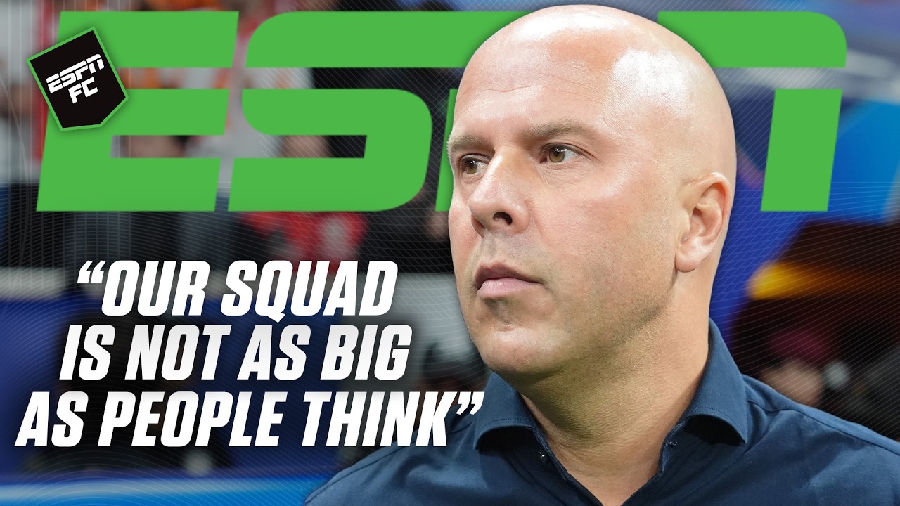 Arne Slot Responds to Liverpool Squad Size Criticism ⚽ | ESPN FC