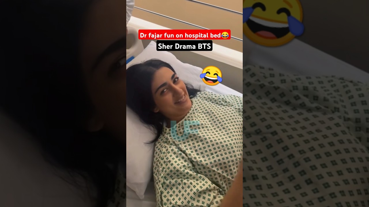 Dr. Fajar's Fun Hospital Bed Scene | Sher Drama BTS