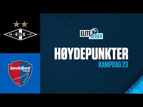 Rosenborg - Sandefjord | 4-1 | Høydepunkter | Kampdag 23 - Eliteserien 2021
