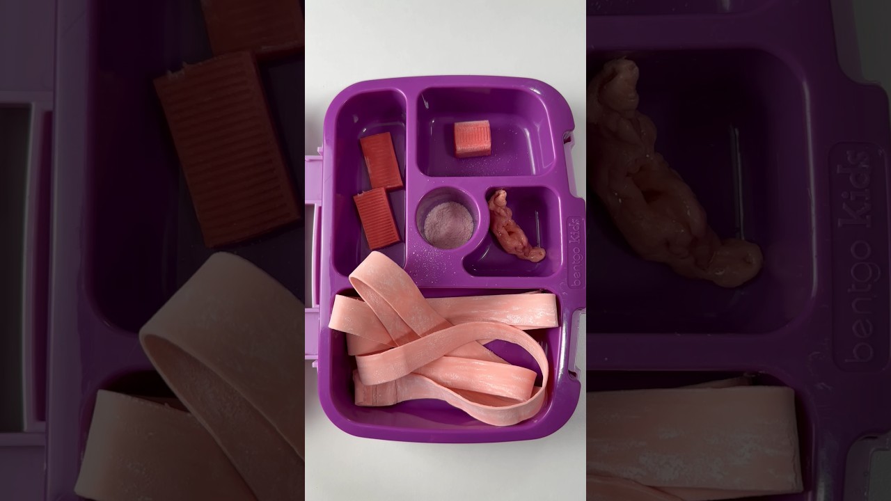 Pink Gum-Only School Lunch π¬ #shorts