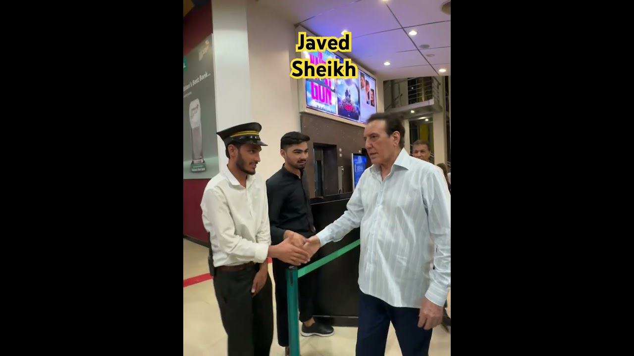 Javed Sheikh Shines at Hum Sub Premiere Night 🎬