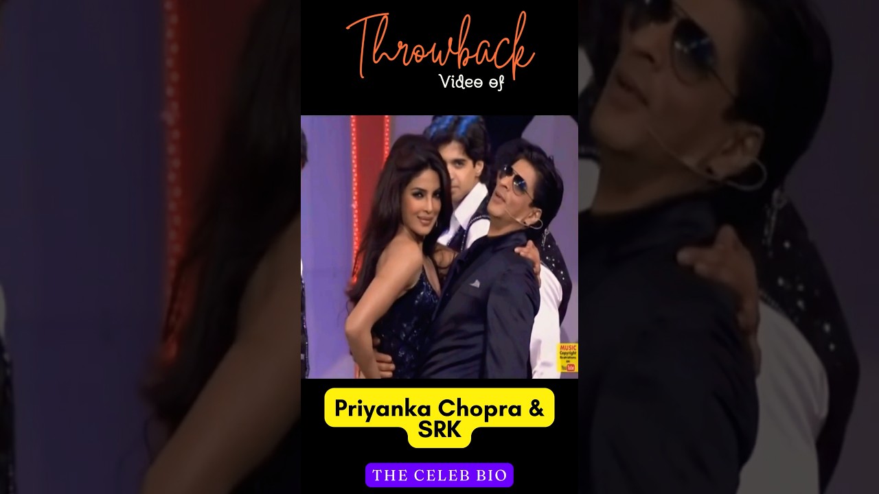 Priyanka Chopra & Shah Rukh Khan with Gauri Khan Throwback Video