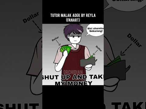 Reyla: senangnya punya adek kaya #dasigantung #animasi #shorts