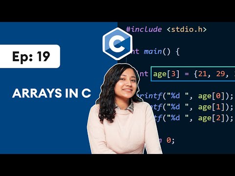 #19 C Arrays | [2025] C Programming For Beginners