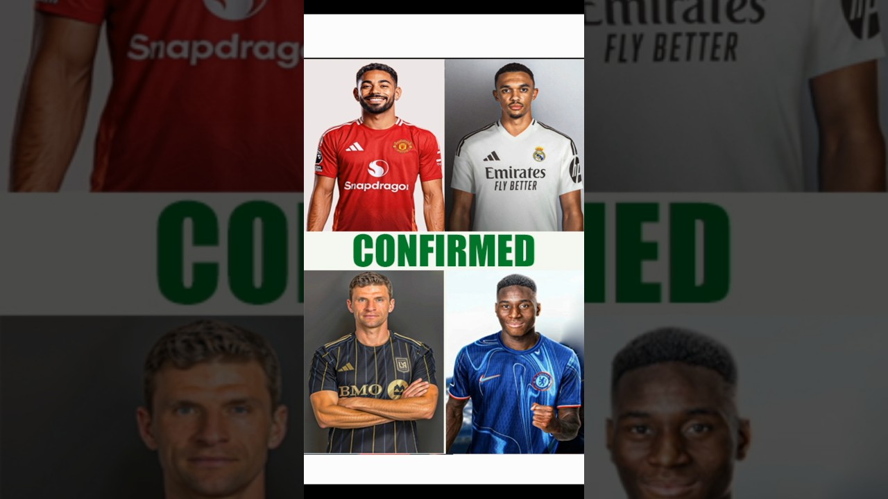 10 Confirmed Transfers Summer 2025 β
Arnold To Real Madrid #transfers2025 #football