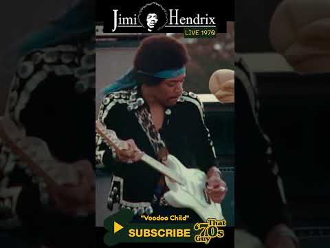 Jimi Hendrix - Voodoo Child - LIVE 1970