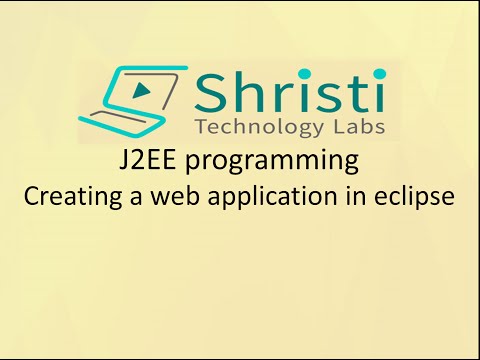 J2EE programming - Creating a web application in eclipse
