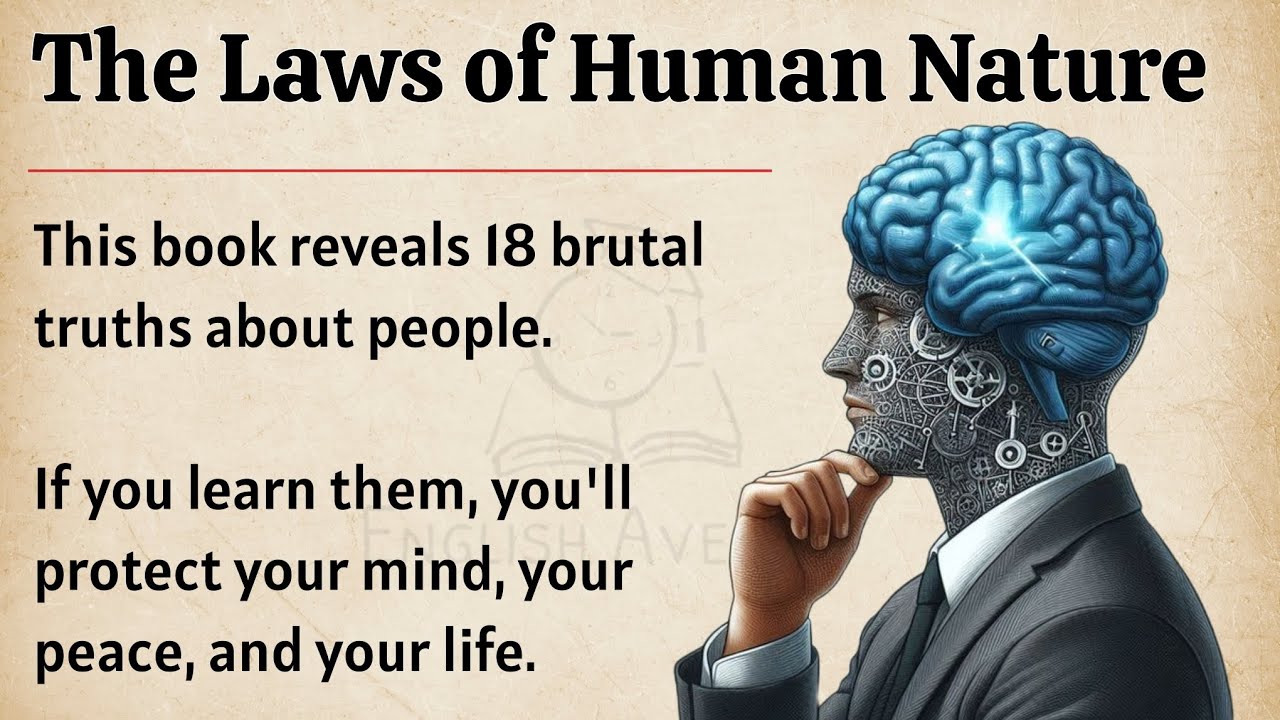 The Law of Human Nature: Book Summary & English Learning 📖
