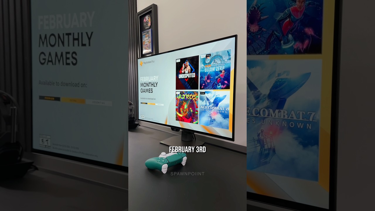 PS Plus February 2026 Games: Undisputed, Subnautica & More 🎮
