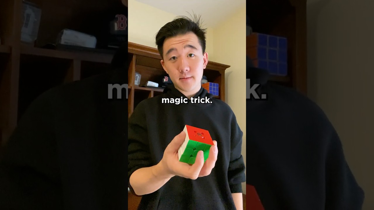 Easy Rubik's Cube Magic Trick 🎩