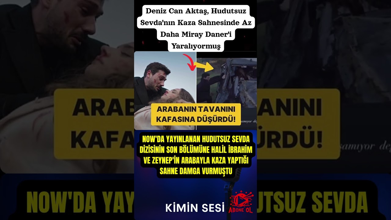 Deniz Can Aktaş, Kaza Sahnesinde Miray Daner'i Yaralayacak mı? 🎬