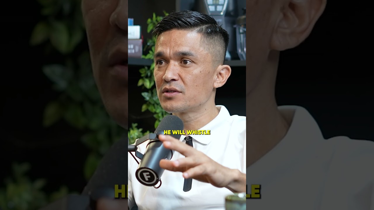 Sunil Chhetri on India vs Qatar Controversial Goal ⚽