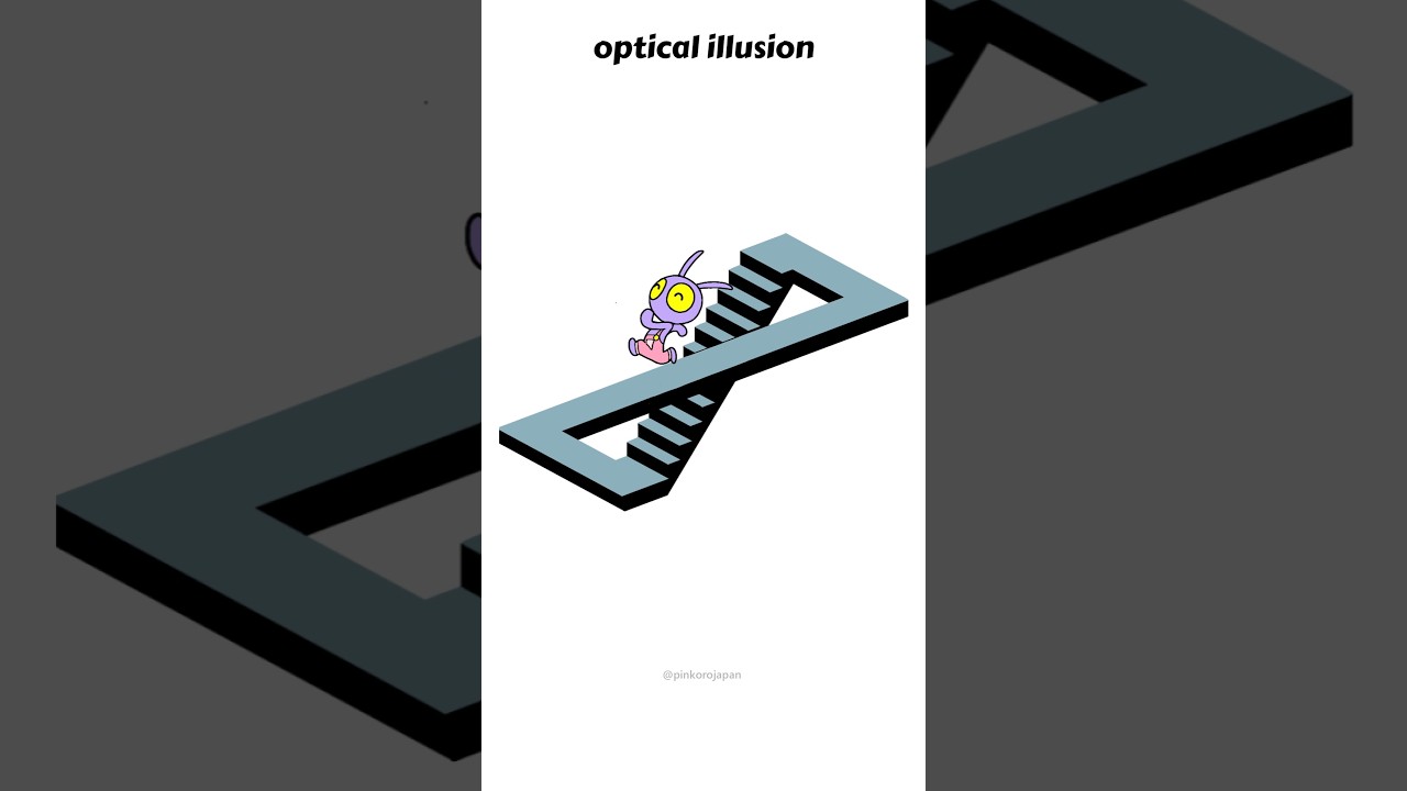 JAX 3D Trick Art & Infinite Stairs Illusion 😱