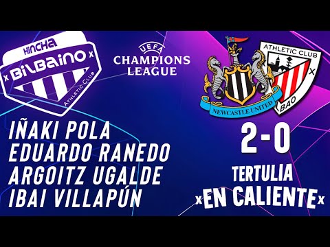 Tertulia "En caliente" / Newcastle - Athletic Club / J4ª Champions League 25/26 /Miércoles 05/11/25
