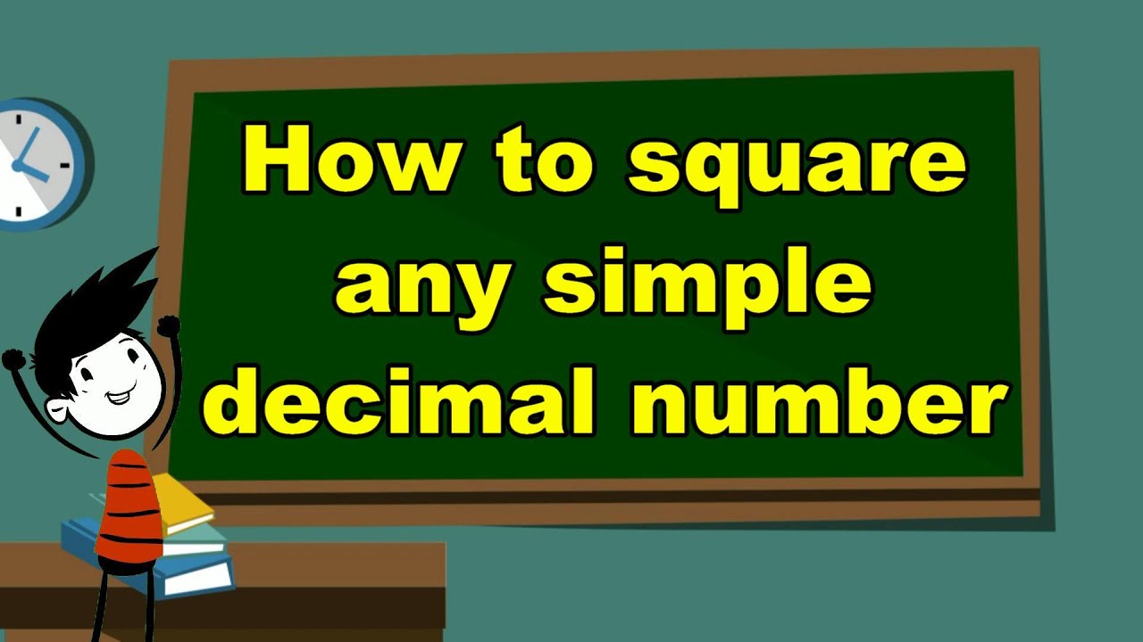 Quick Math Trick: Square Any 2-Digit Decimal Number Easily ✨