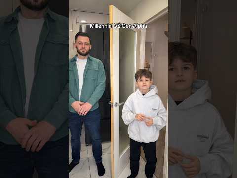 Millennial or gen alpha?? #shorts #millennials #generation