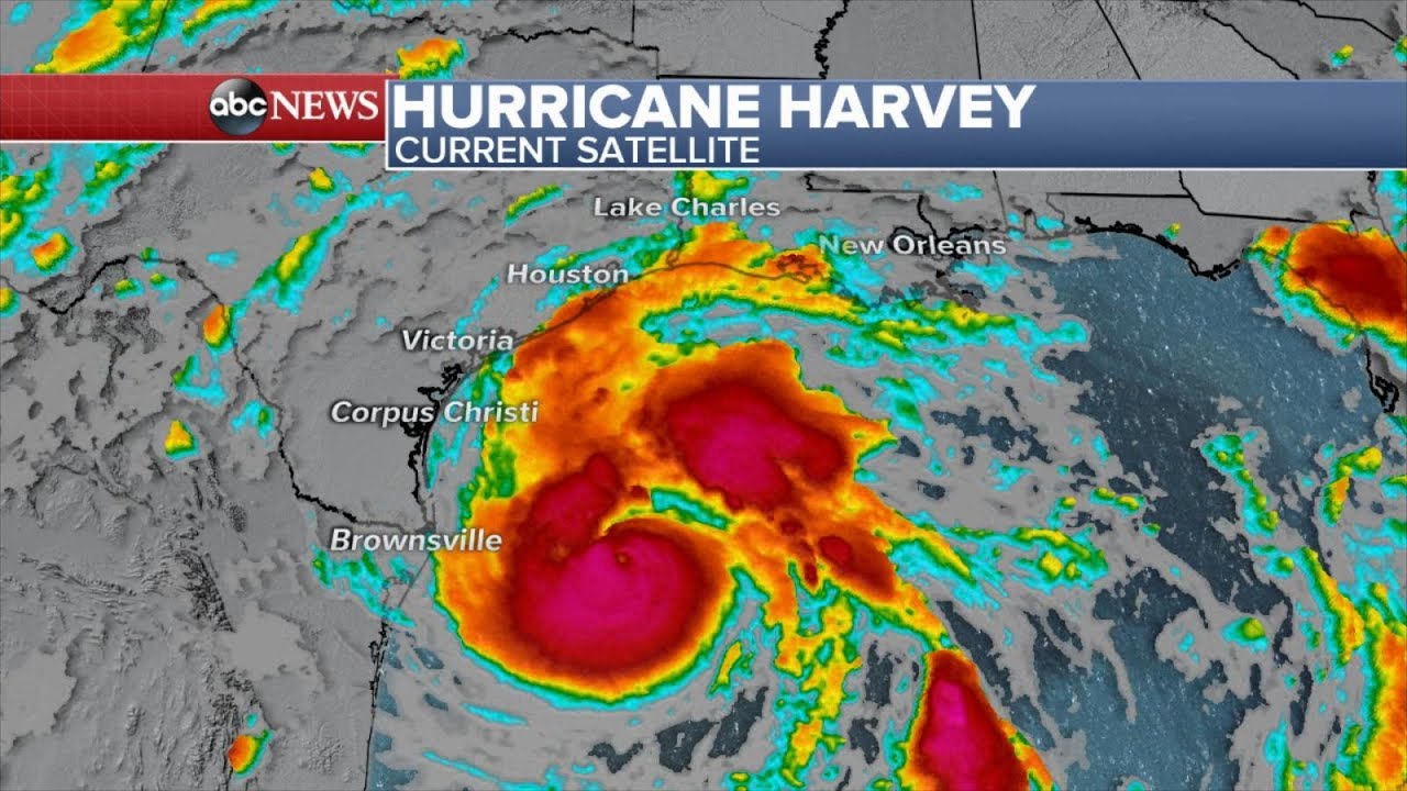 Hurricane Harvey Lands in Texas πͺοΈ