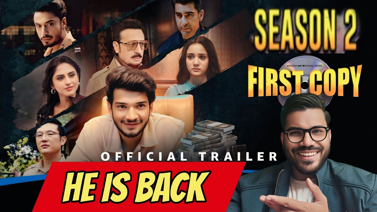 First Copy S2 Official Trailer Reaction 🎬