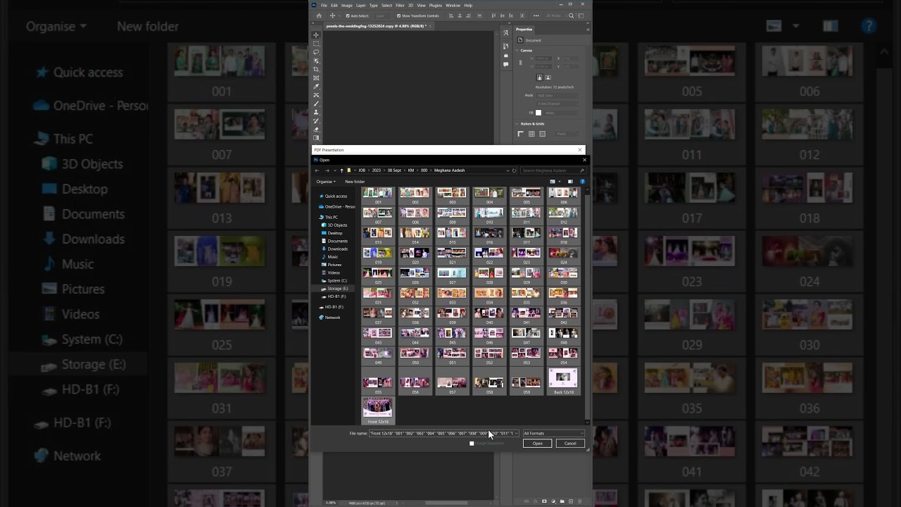 Creating PDFs in Photoshop | Anjit Albums