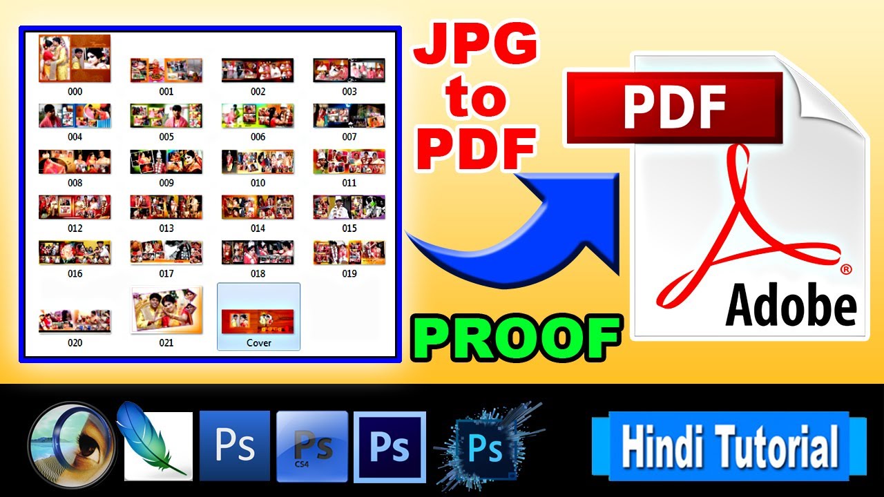 Guide to Converting JPG Files into PDF Format and Combining Images