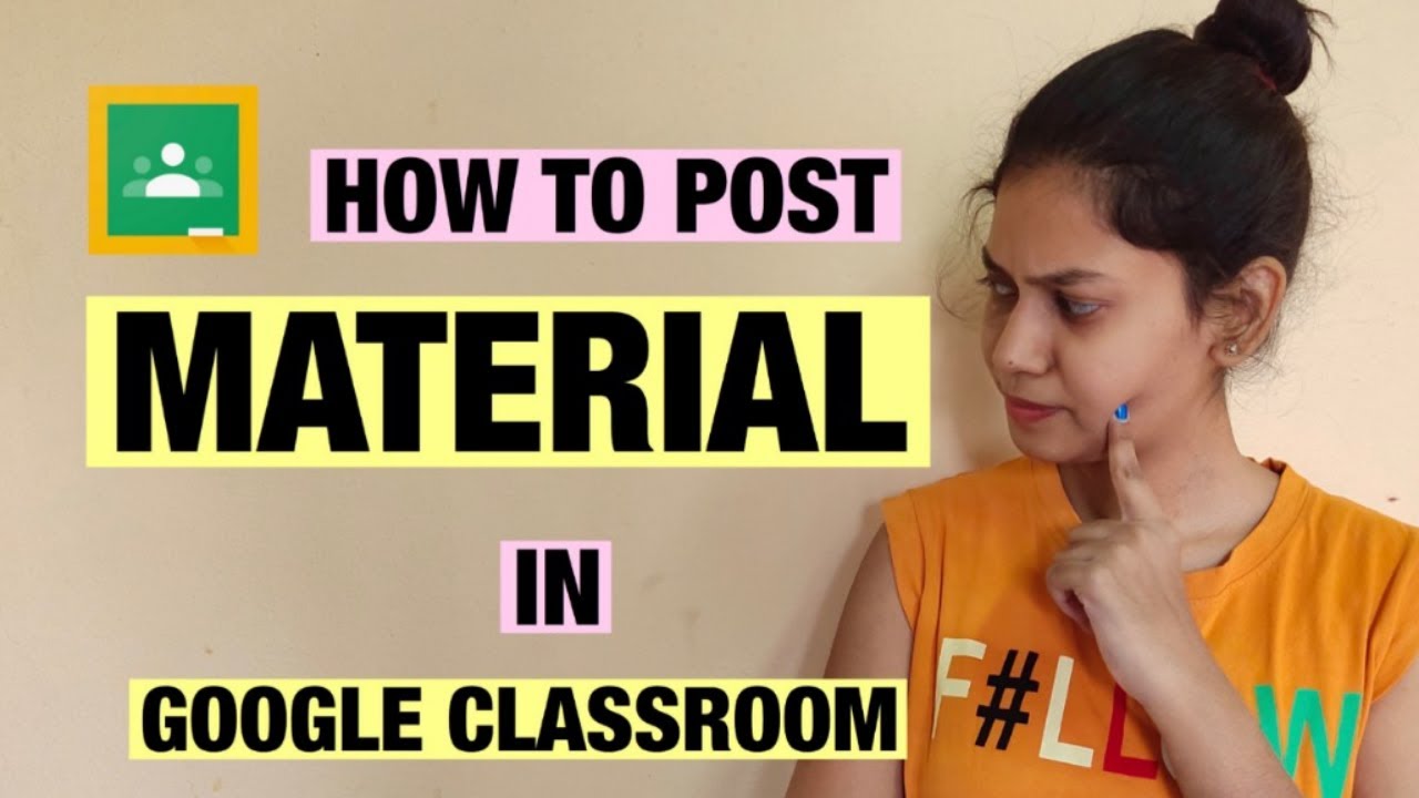 Easy Guide to Posting Material in Google Classroom 📚