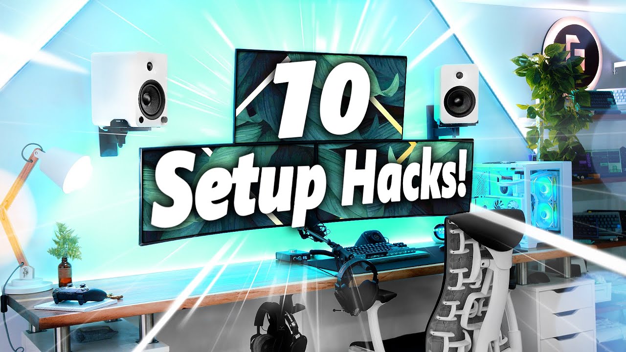 10 Tips to Upgrade Your Gaming & Desk Setup 🎮