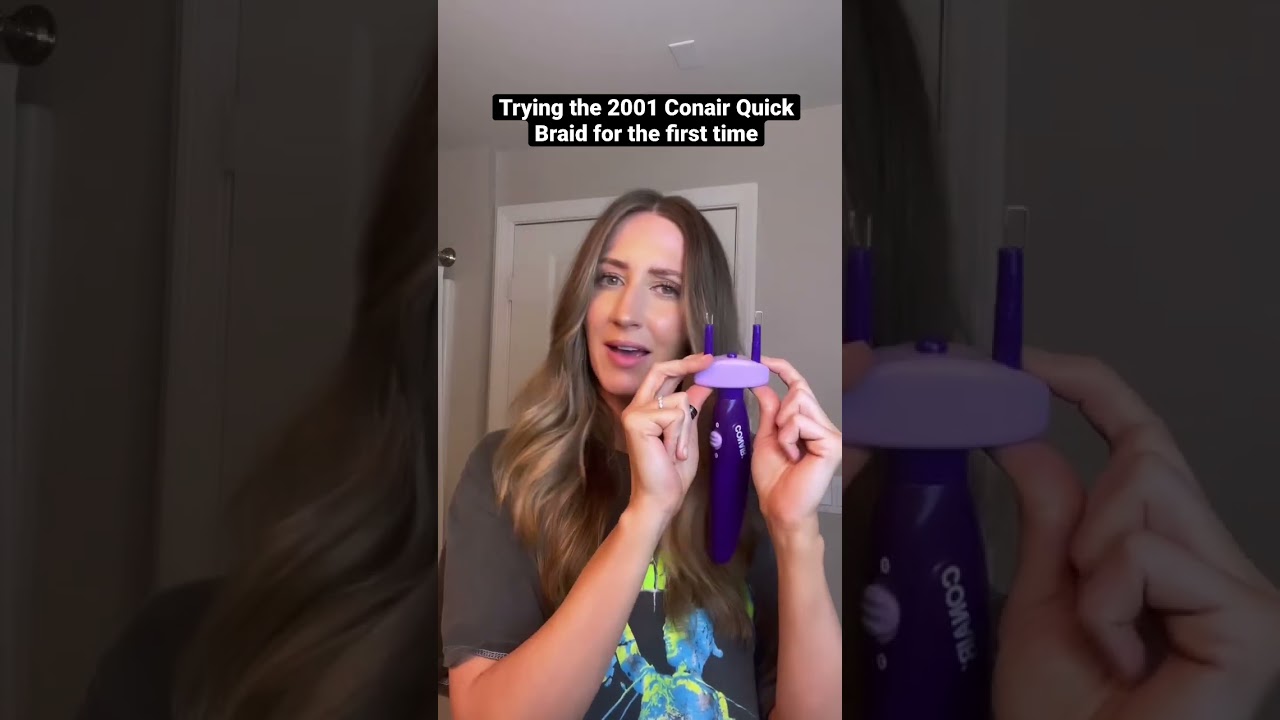 The 2001 Conair Quick Braid Memories from the 2000s ✨
