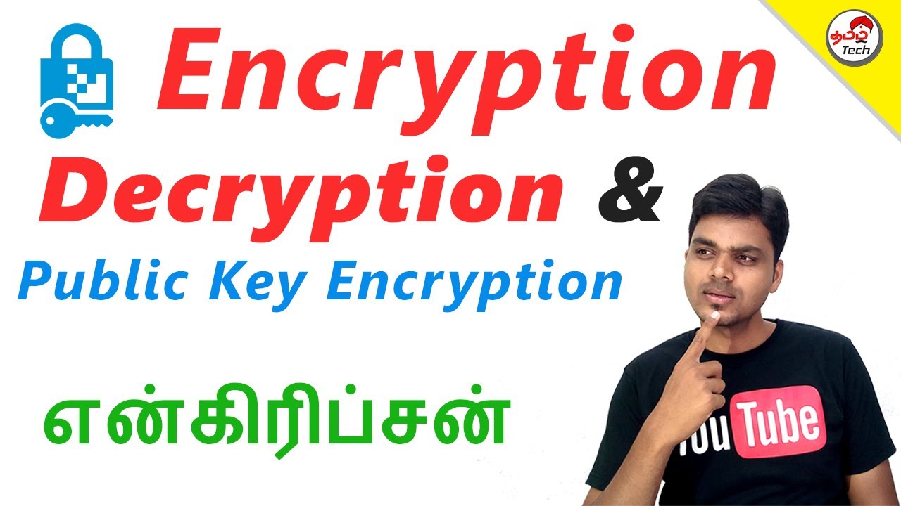 Understanding Encryption, Decryption & Public Key Encryption in Tamil 🔐 | Tech Explained