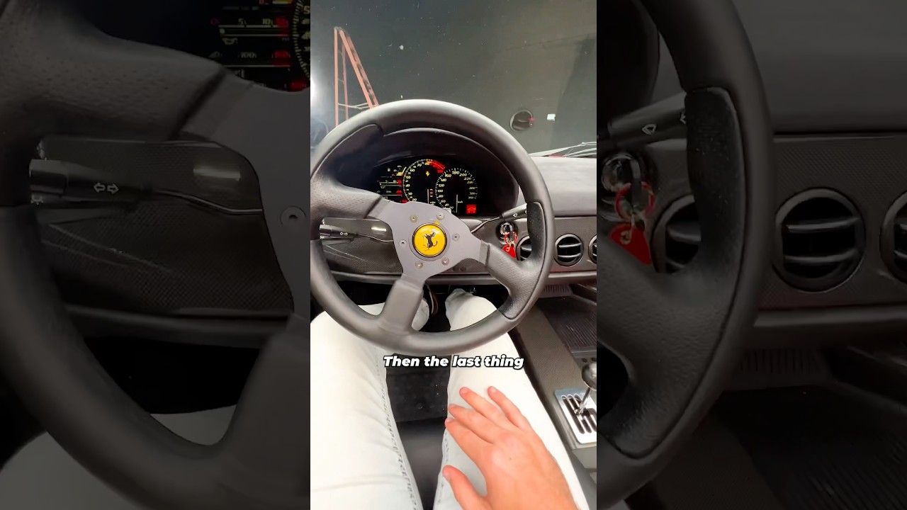 How to Drive a Ferrari F50