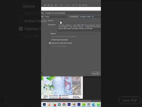 Export as pdf on photoshop cc2023 #howto #fundy #photography #tutorial #shorts #short