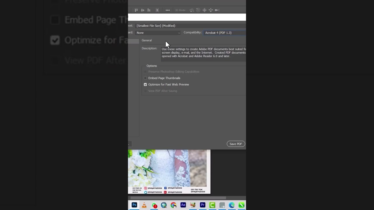 How to Export as PDF in Photoshop CC 2023