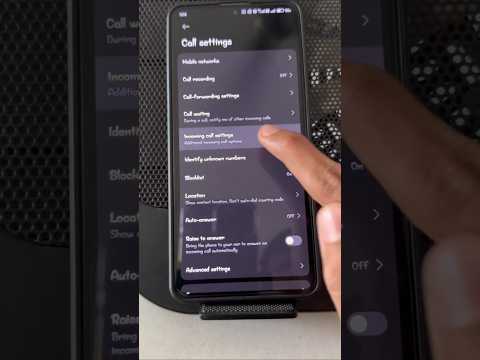 Call Settings | Incoming Calls Settings | Call Settings in Redmi Mobile! 📞
