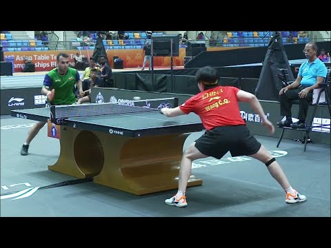 FULL MATCH | Wang Chuqin vs Amir Hodaei | MT-QF | 2025 Asian Championships