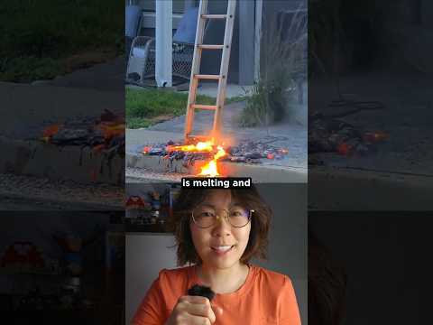 How Did This Ladder Melt The Ground?