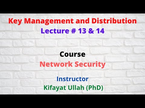 Key Management and Distribution in Cryptography || Key Distribution Center (KDC)