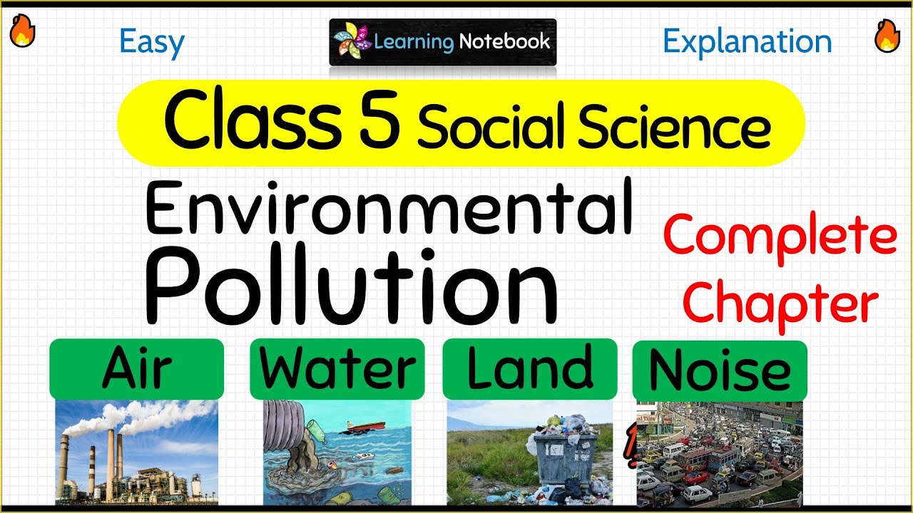 Complete Guide to Environmental Pollution 🌍: Causes, Types & Solutions