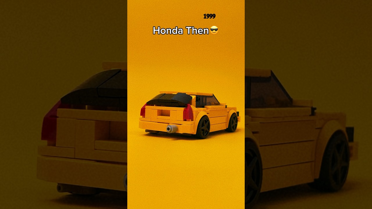 Honda Then & Now: LEGO JDM Builds 🚗