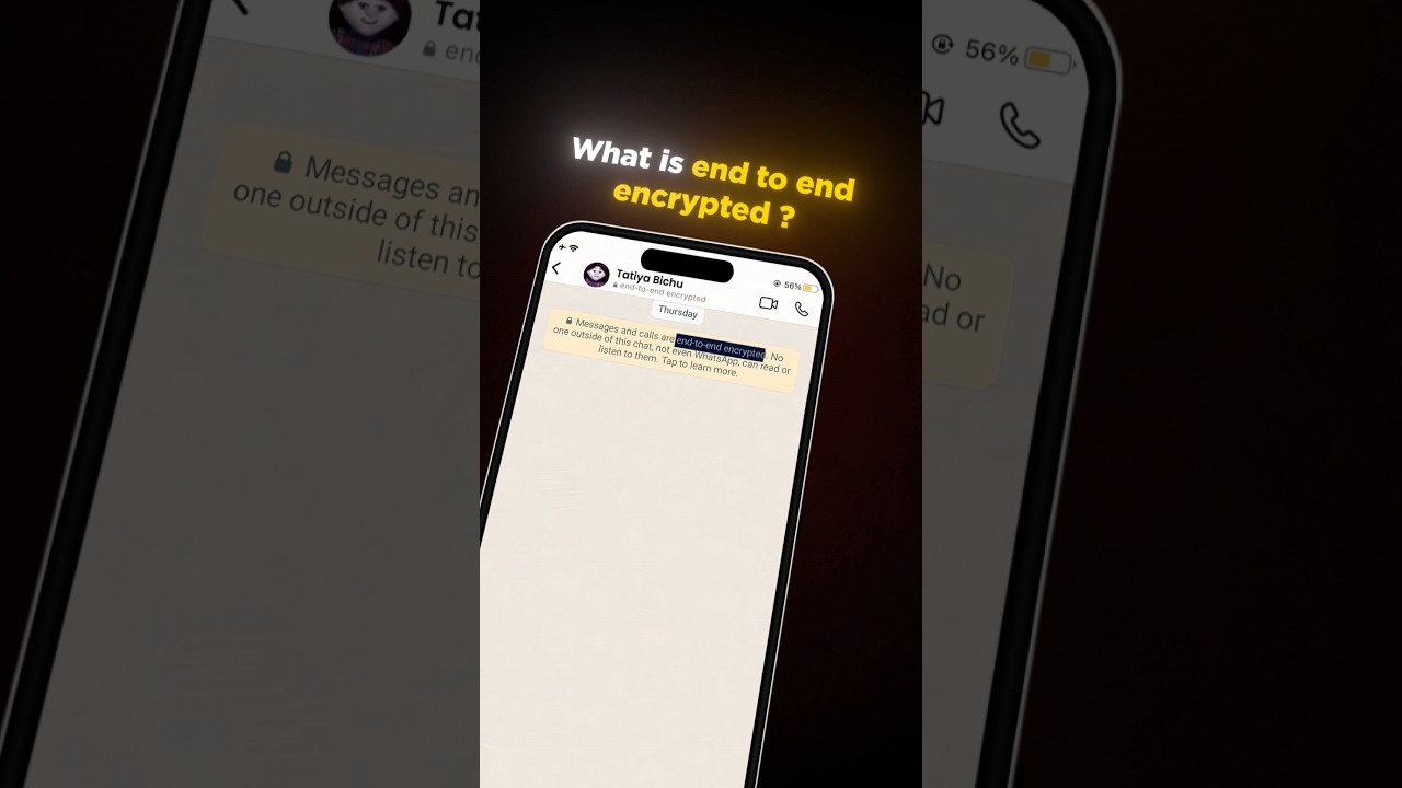 WhatsApp End-to-End Encryption Explained 🔒
