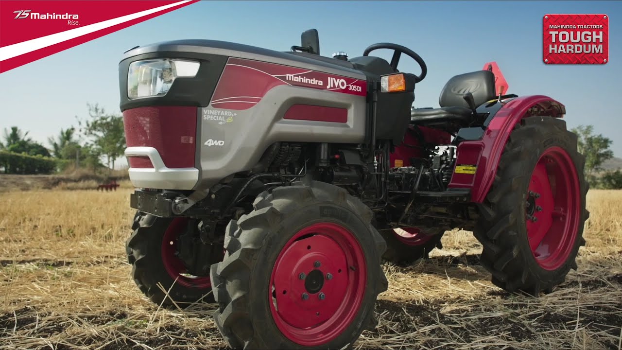 Mahindra Jivo 305DI 4WD Tractor for Orchards & Vineyards 🚜