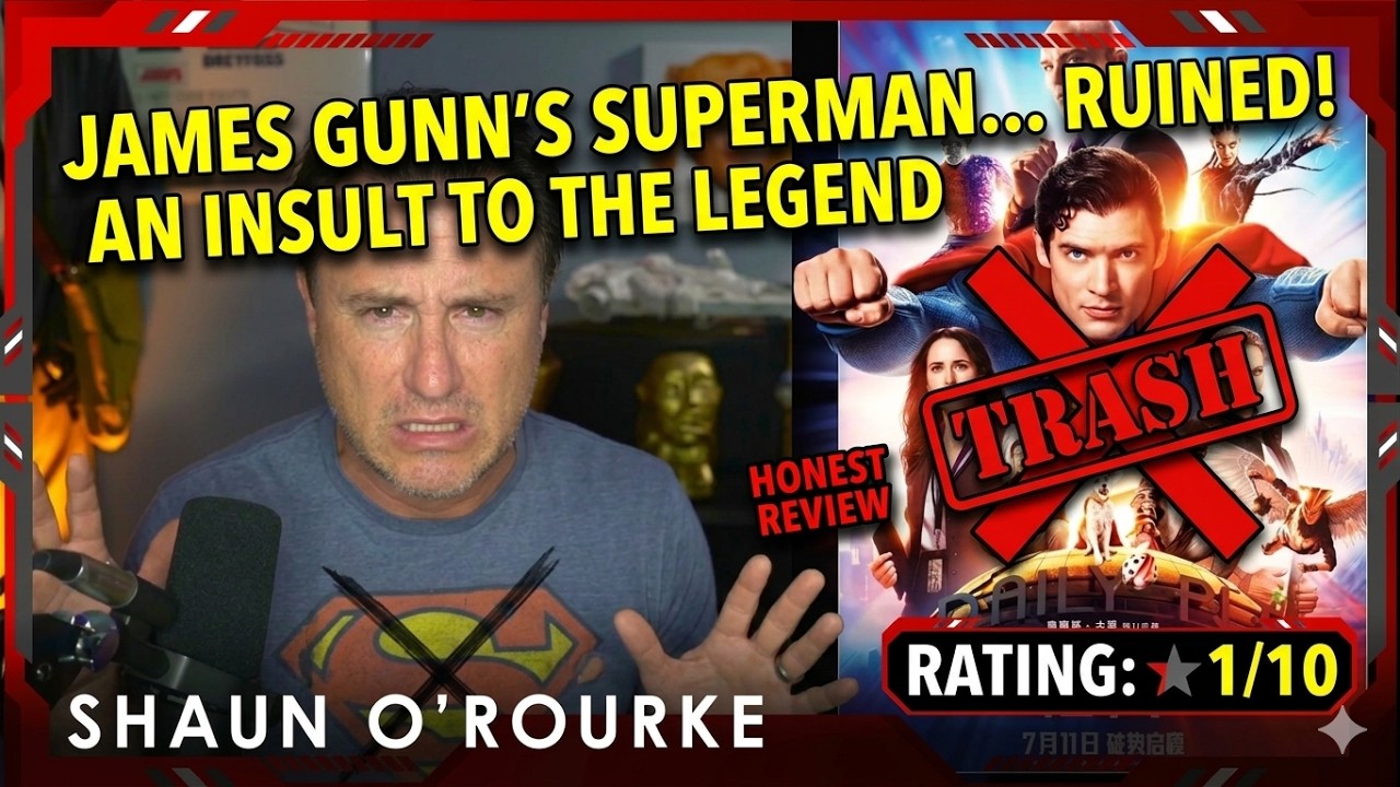 James Gunn's Superman: A Disappointing Take 😕