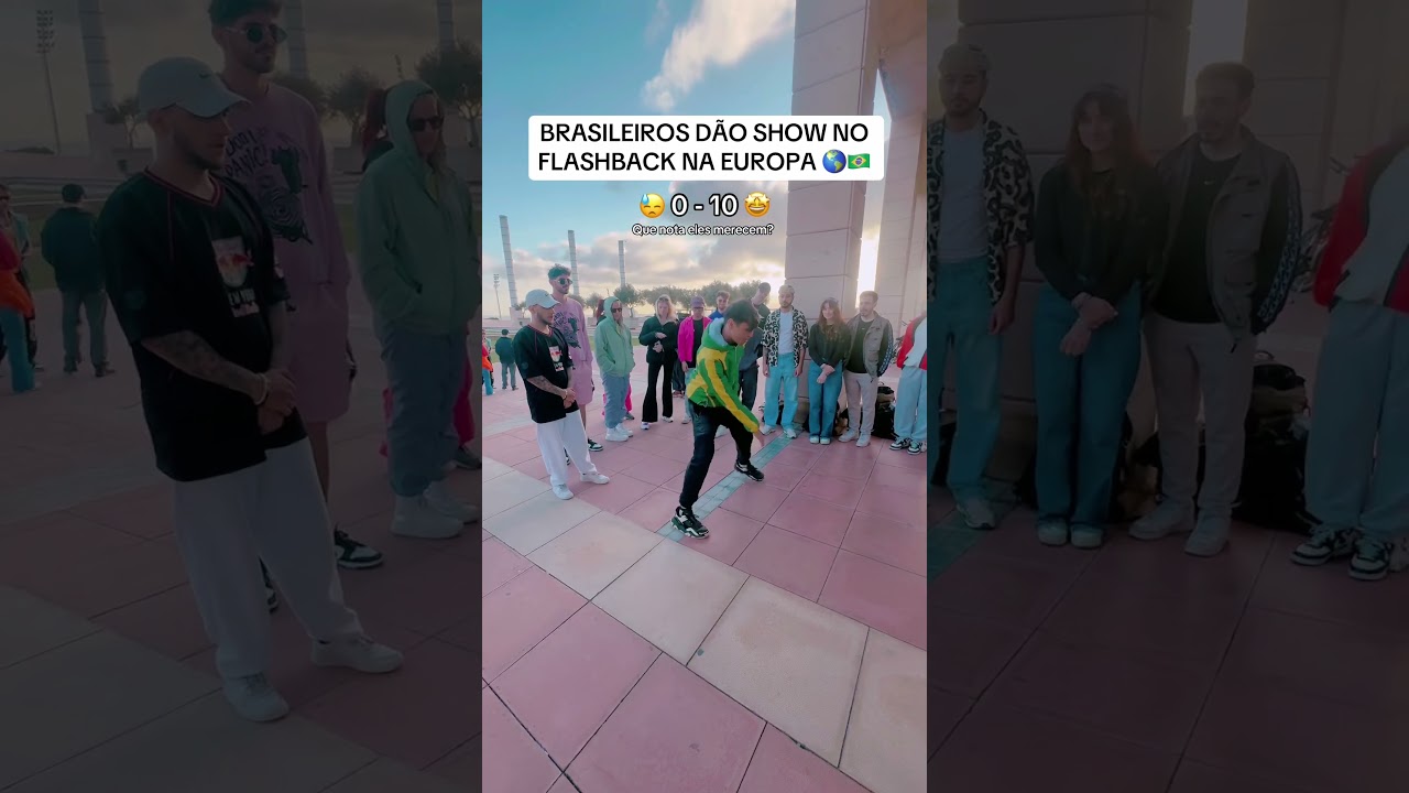 Brasileiros Arrasam no FLASHBACK na Europa 🇧🇷✨
