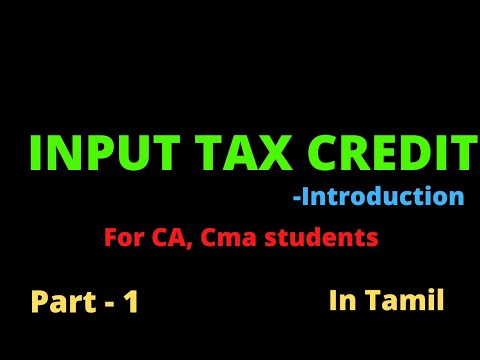 GST Input Tax Credit for CA & CMA Students 📚