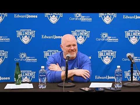 Josh Schertz Postgame Press Conference (FULL) | #19 Saint Louis vs. La Salle