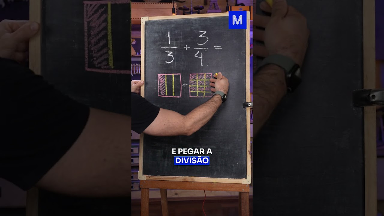 Aprenda a Somar Frações com Facilidade usando uma Dica Simples! ✨