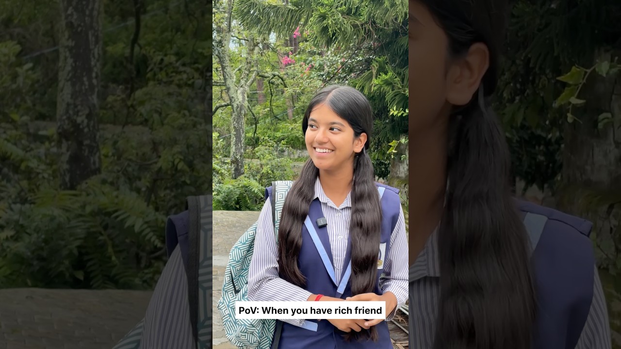 PoV: When you have rich friend | Laksha Joshi #shorts