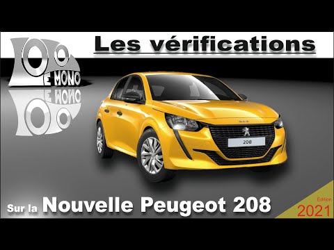 Nouvelle Peugeot 208 (2020): vérifications et sécurité routière