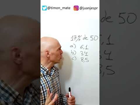 CALCULAR PORCENTAJES. PORCENTAJE. TRUCO MATEMÁTICO👀📝